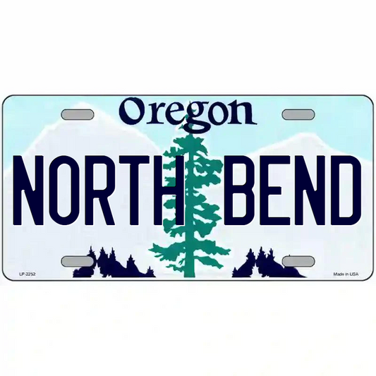 North Bend Oregon Metal Sign