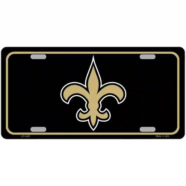 Fleur de Lis Metal Sign