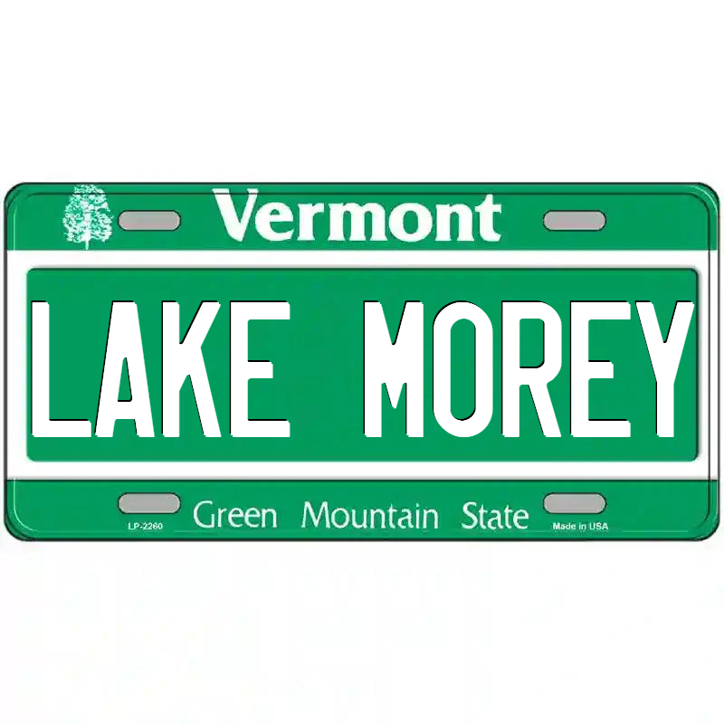 Lake Morey Vermont Metal Sign