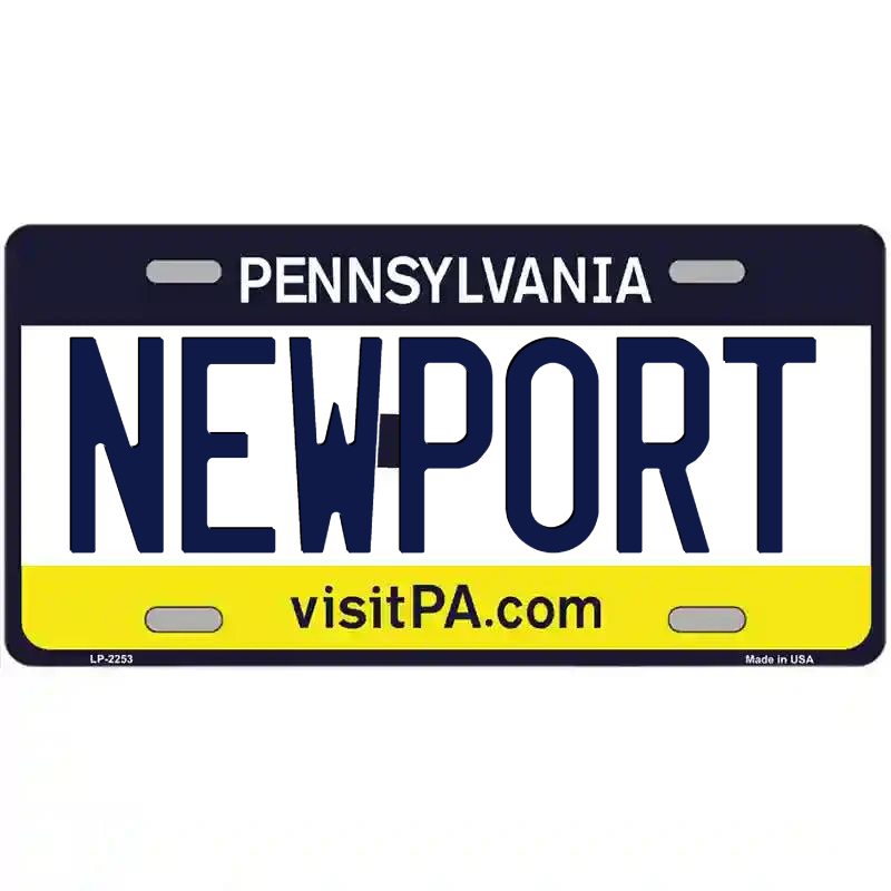 Newport Pennsylvania Metal Sign