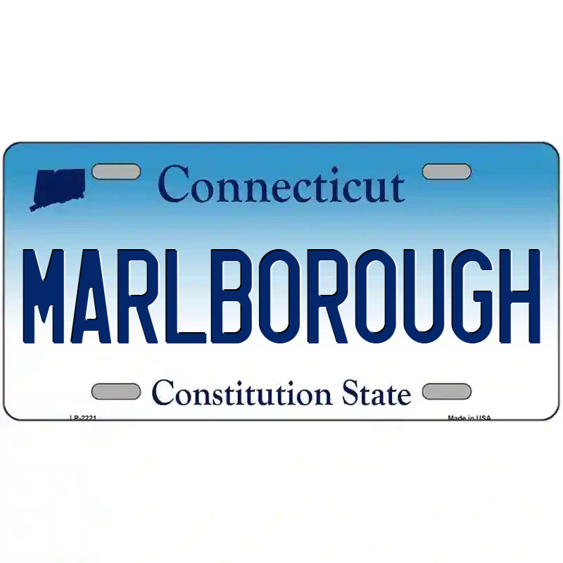 Marlborough Connecticut Metal Sign