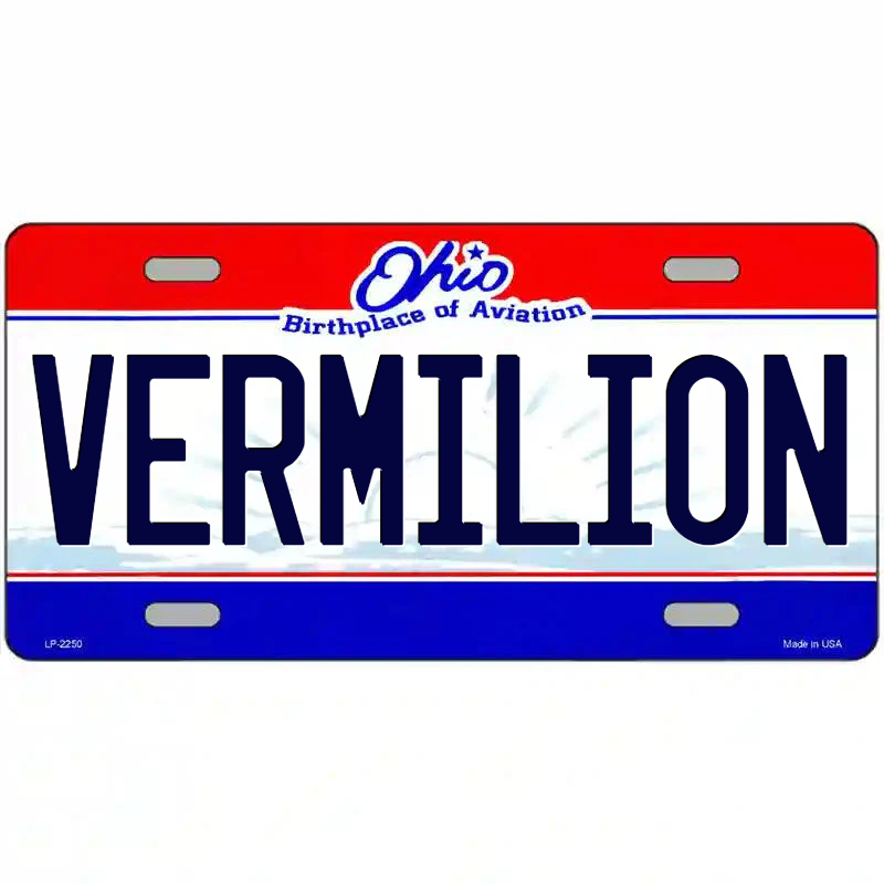 Vermilion Ohio Metal Sign