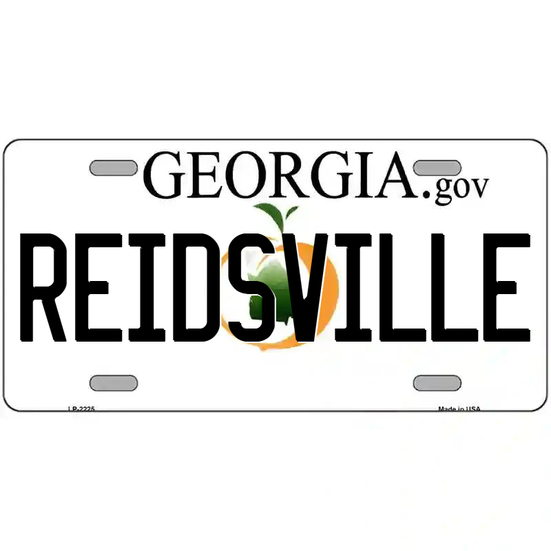 Reidsville Georgia Metal Sign