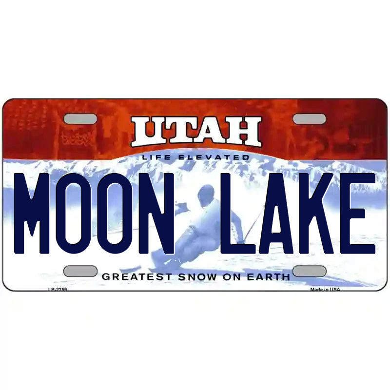 Moon Lake Utah Metal Sign