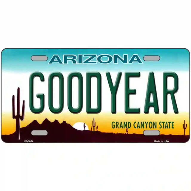 Goodyear Arizona Metal Sign