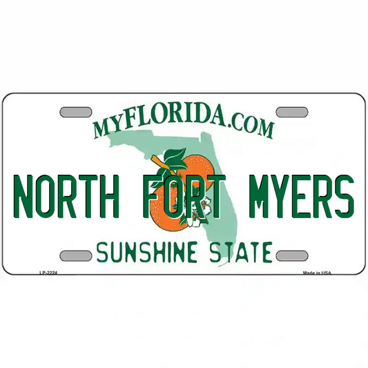 North Fort Myers Florida Metal Sign