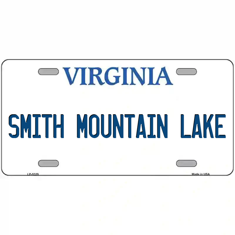 Smith Mountain Lake Virginia Metal Sign