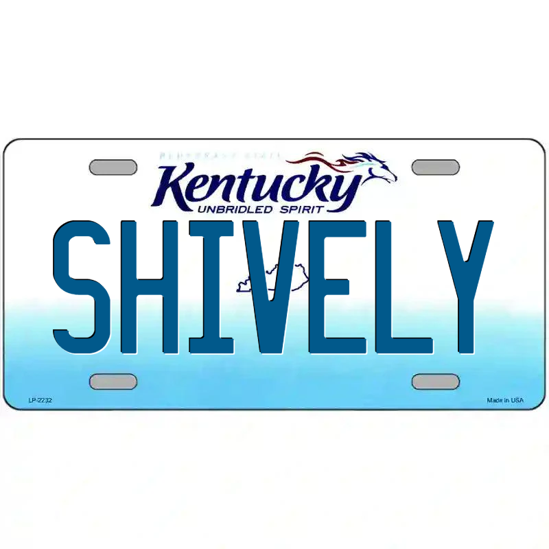 Shively Kentucky Metal Sign