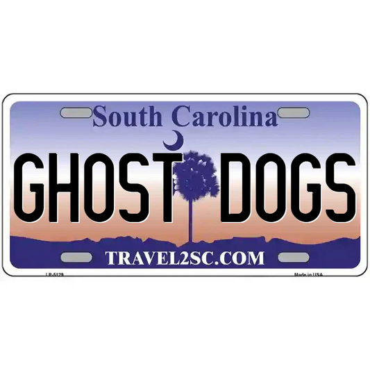 Ghost Dogs South Carolina Metal Sign