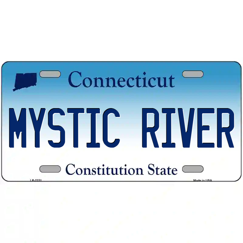 Mystic River Connecticut Metal Sign