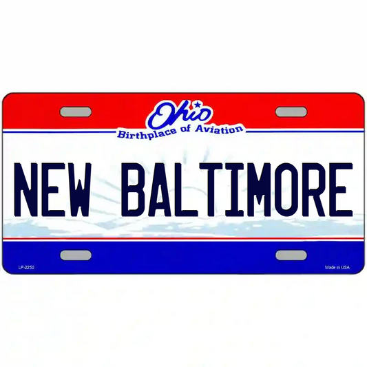 New Baltimore Ohio Metal Sign