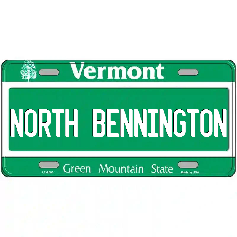 South Bennington Vermont Metal Sign