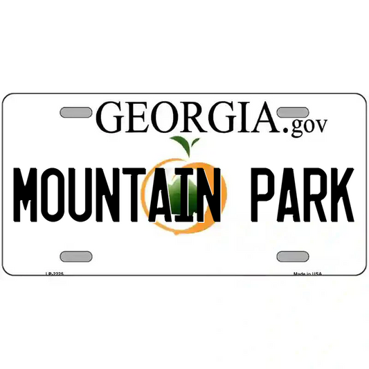 Mountain Park Georgia Metal Sign