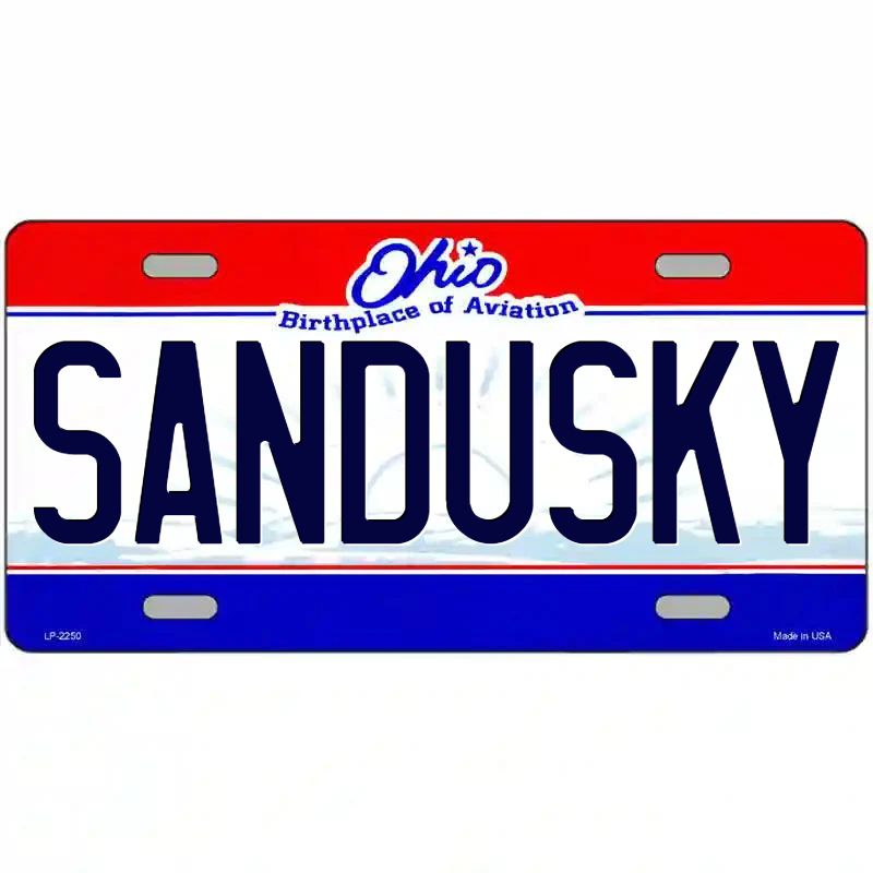 Sandusky Ohio Metal Sign