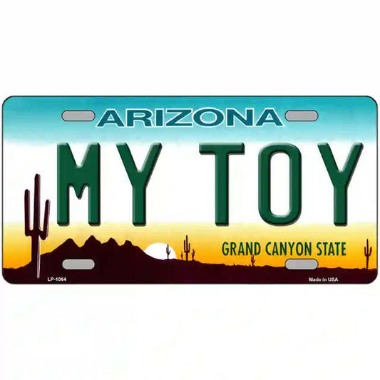 My Toy Arizona Metal Sign