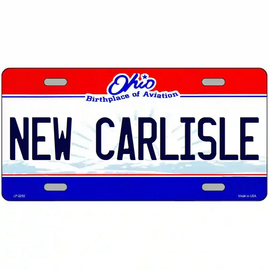 New Carlisle Ohio Metal Sign