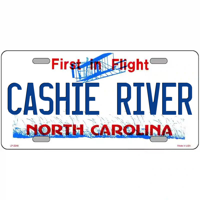 Cashie River North Carolina Metal Sign
