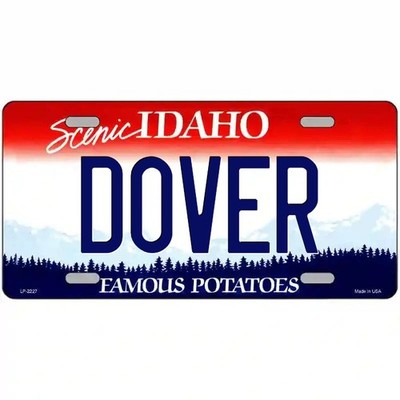 Dover Idaho Metal Sign