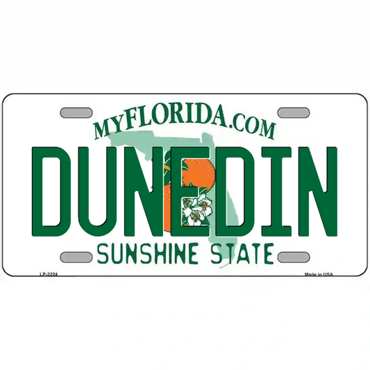 Dunedin Florida Metal Sign