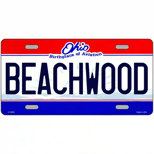 Beachwood Ohio Metal Sign