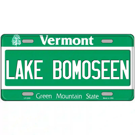 Lake Bomoseen Vermont Metal Sign