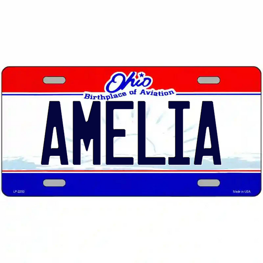 Amelia Ohio Metal Sign