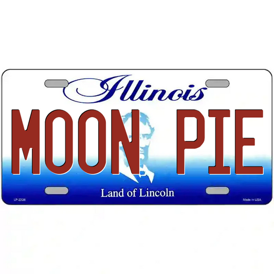 Moon Pie Illinois Metal Sign
