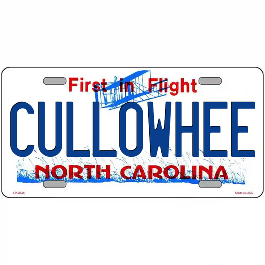 Cullowhee North Carolina Metal Sign