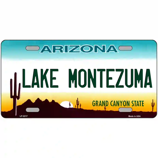 Lake Montezuma Arizona Metal Sign