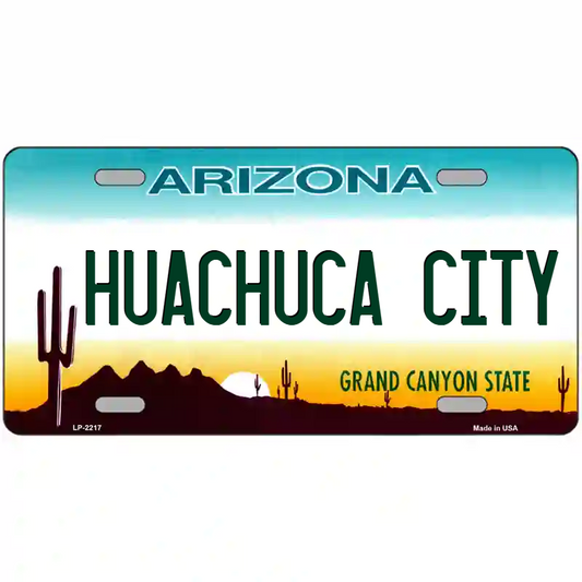 Huachuca City Arizona Metal Sign