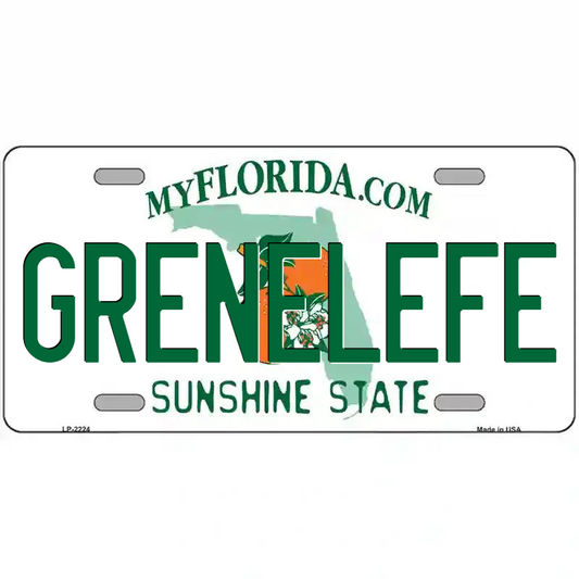 Grenelefe Florida Metal Sign