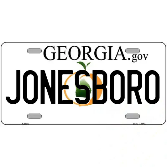 Jonesboro Georgia Metal Sign