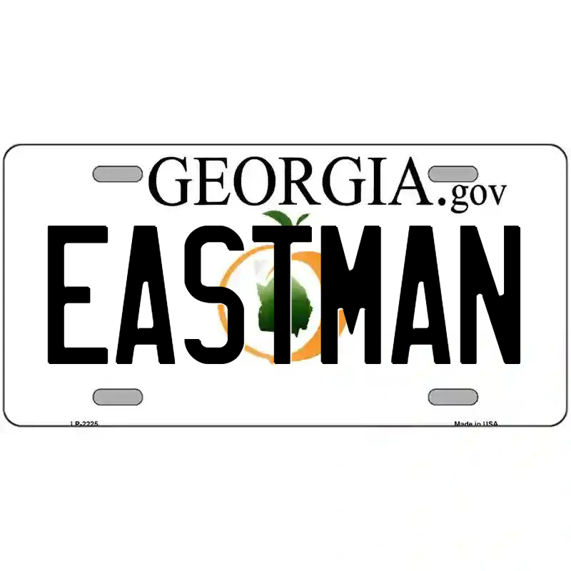Eastman Georgia Metal Sign