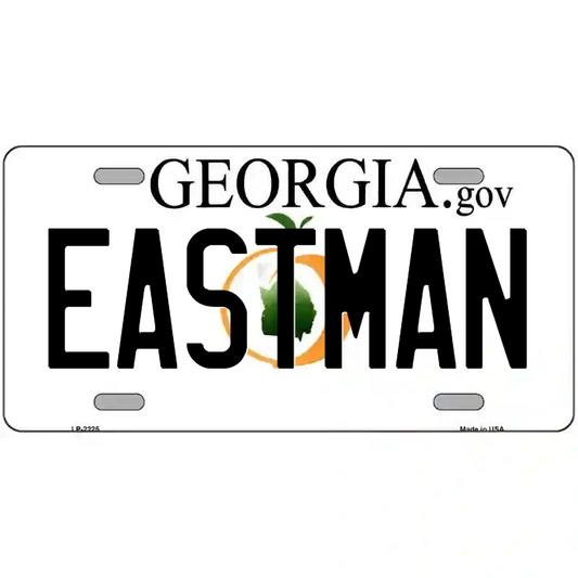 Eastman Georgia Metal Sign