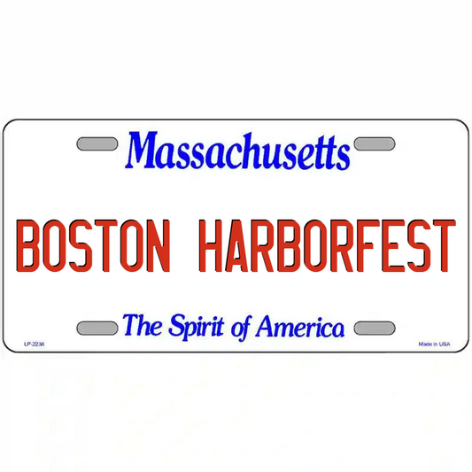 Boston Harborfest Massachusetts Metal Sign