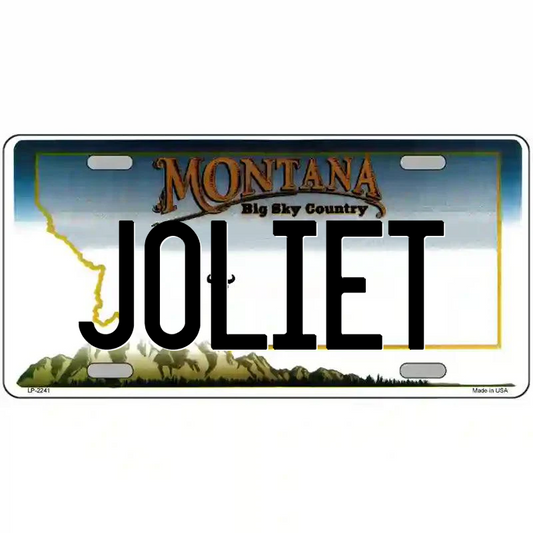 Joliet Montana Metal Sign
