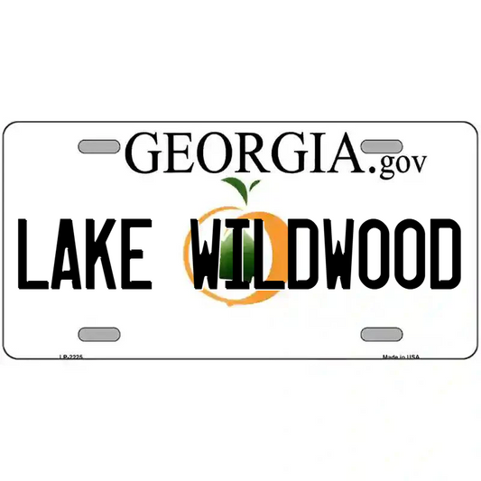 Lake Wildwood Georgia Metal Sign