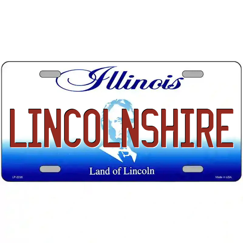 Lincolnshire Illinois Metal Sign