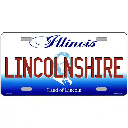 Lincolnshire Illinois Metal Sign