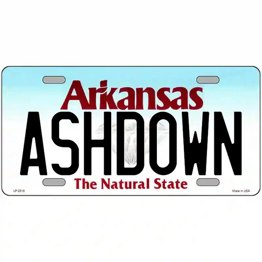 Ashdown Arkansas Metal Sign
