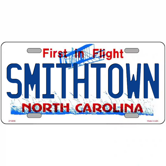 Smithtown North Caorlina Metal Sign