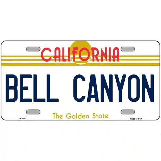Bell Canyon California Metal Sign