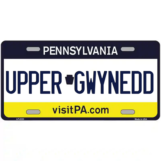Upper Gwynedd Metal Sign