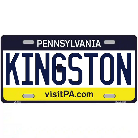 Kingston Pennsylvania Metal Sign