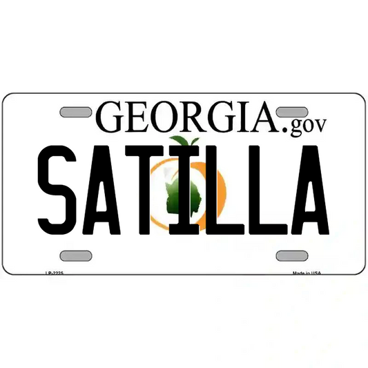 Satilla Georgia Metal Sign
