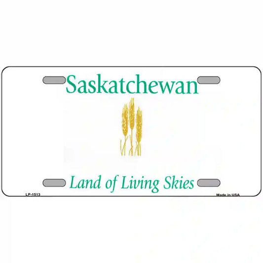 Saskatchewan Canada Metal Sign
