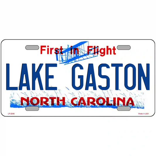 Lake Gaston North Carolina Metal Sign