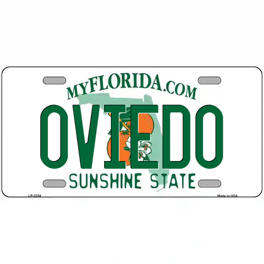 Oviedo Florida Metal Sign