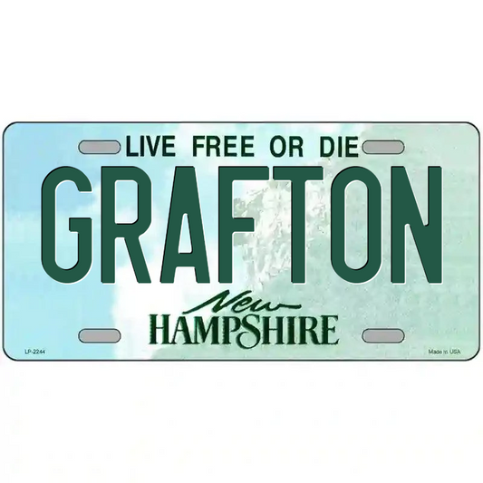 Grafton New Hampshire Metal Sign