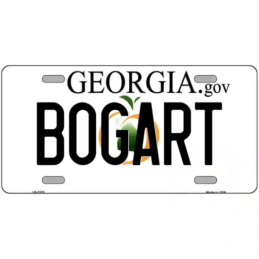 Bogart Georgia Metal Sign